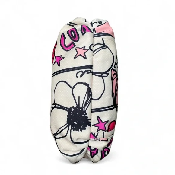 Coach Poppy Graffiti Shoulder Bag – Style No. L1077-16309 RARE - Picture 4 of 14